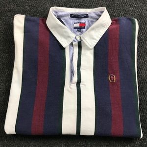Vintage 90’s Tommy Hilfiger Rugby Polo XL EUC